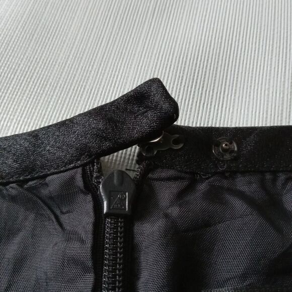 Adrianna Papell Evening Essentials Black Washed Metallic Pencil Skirt Women's 12 - Picture 10 of 12